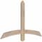 Ekena Millwork Bellingham Smooth Timber Gable Bracket, Douglas Fir, 48"W x 30"H x 1 1/2"D x 3 1/2"F, 15/12 Pitch GBW048X30X0204BEL00SDF - alternate 4